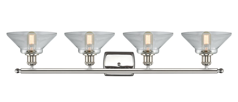Innovations 516-4W-PN-G132-LED LED Bath Vanity, Polished Nickel