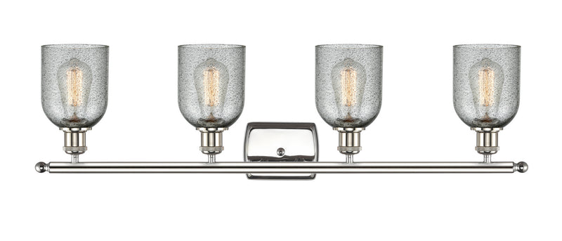 Innovations 516-4W-PN-G257 Four Light Bath Vanity, Polished Nickel