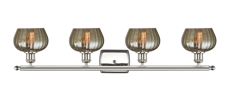 Innovations 516-4W-PN-G96-LED LED Bath Vanity, Polished Nickel