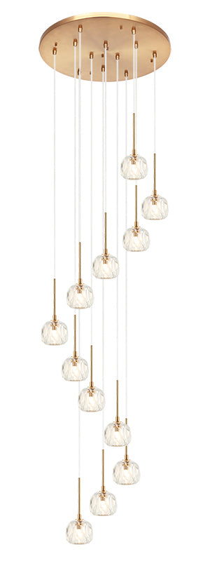 Matteo Lighting CP0112AG Ceiling Canopy, Aged Gold Brass