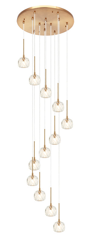 Matteo Lighting CP0112AG Ceiling Canopy, Aged Gold Brass