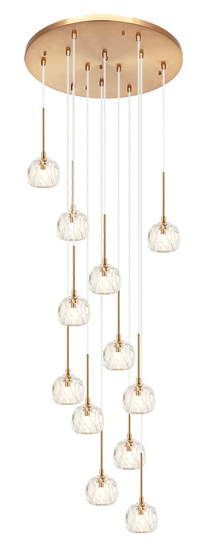 Matteo Lighting CP0112AG Ceiling Canopy, Aged Gold Brass