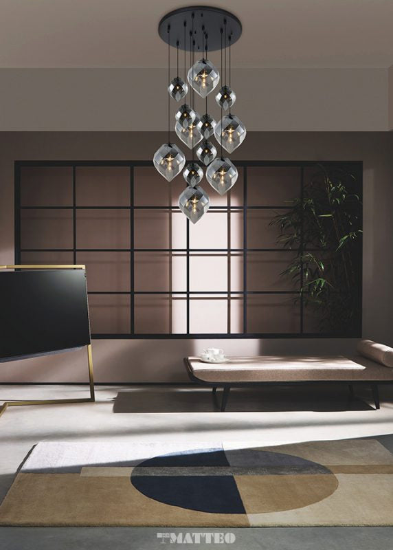 Matteo Lighting CP0112BK Ceiling Canopy, Black