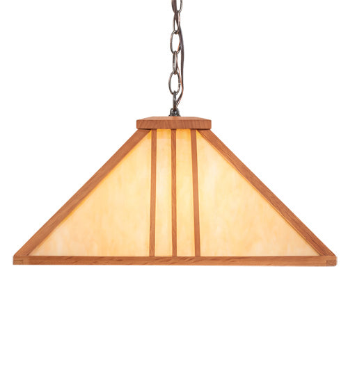 Meyda Tiffany 134178 Three Light Pendant, Mahogany Bronze
