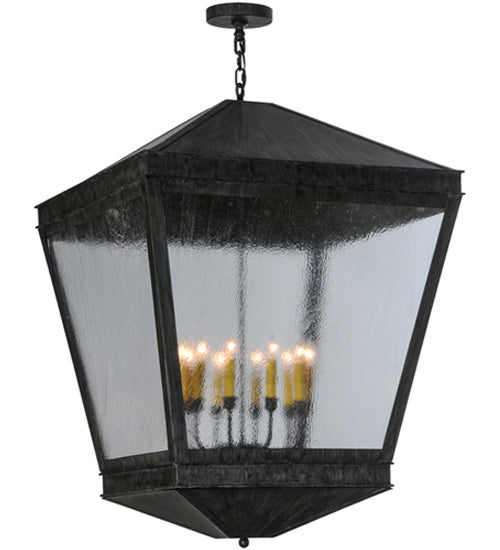 Meyda Tiffany 144668 Ten Light Pendant, Antique Iron Gate