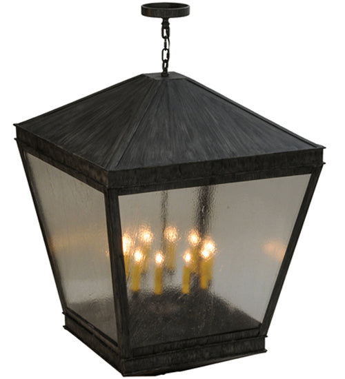 Meyda Tiffany 144668 Ten Light Pendant, Antique Iron Gate