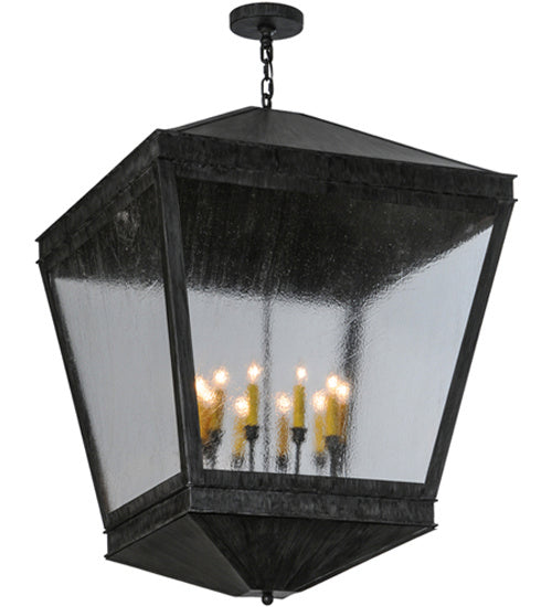Meyda Tiffany 144668 Ten Light Pendant, Antique Iron Gate