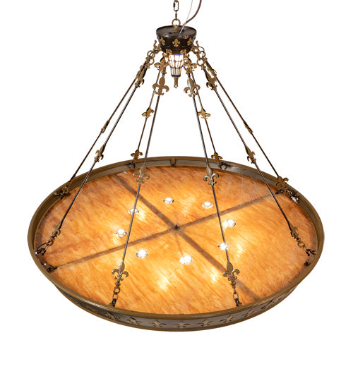 Meyda Tiffany 211545 18 Light Pendant, Copper Vein And Nu Gold