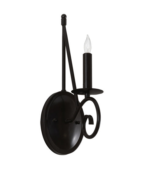 Meyda Tiffany 218648 One Light Wall Sconce, Timeless Bronze