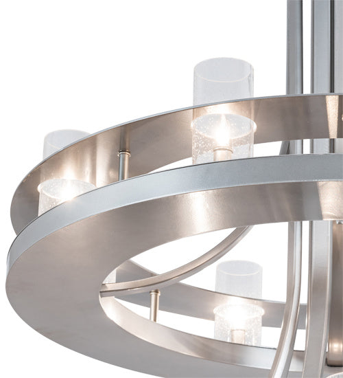 Meyda Tiffany 218772 24 Light Chandelier, Nickel