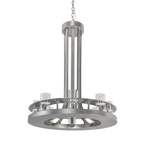 Meyda Tiffany 218773 Eight Light Chandelier, Nickel