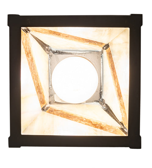 Meyda Tiffany 218907 One Light Pendant, Flat Black