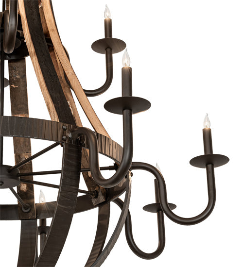 Meyda Tiffany 219497 12 Light Chandelier, Oil Rubbed Bronze