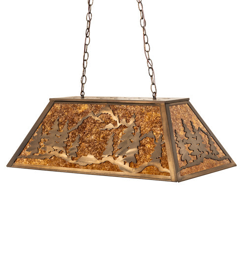 Meyda Tiffany 219532 Six Light Pendant, Antique Copper