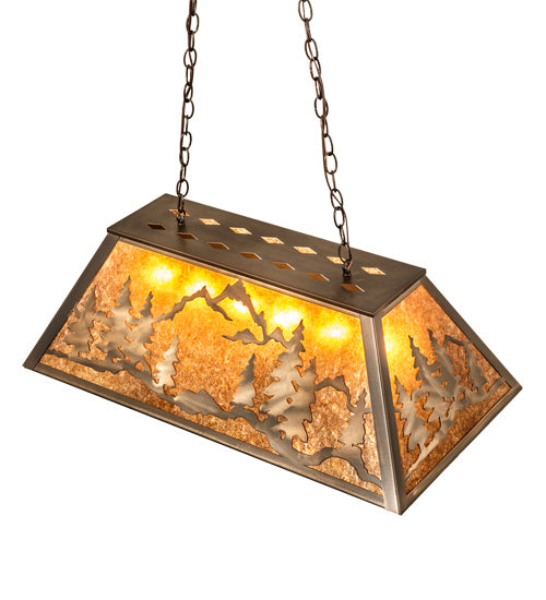 Meyda Tiffany 219532 Six Light Pendant, Antique Copper