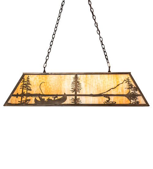 Meyda Tiffany 219638 Six Light Pendant, Antique Copper