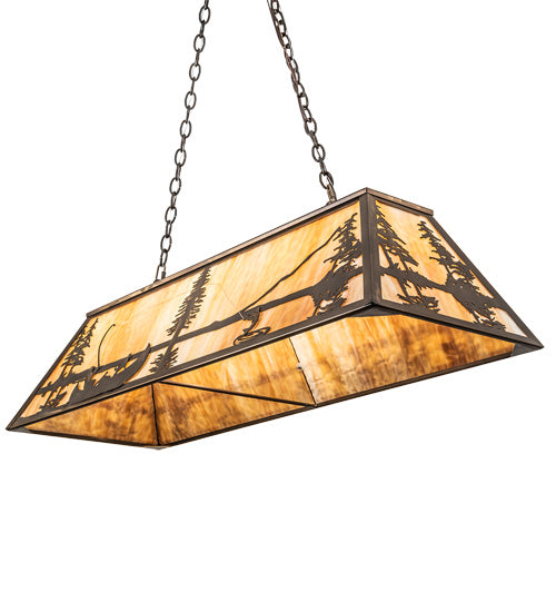 Meyda Tiffany 219638 Six Light Pendant, Antique Copper