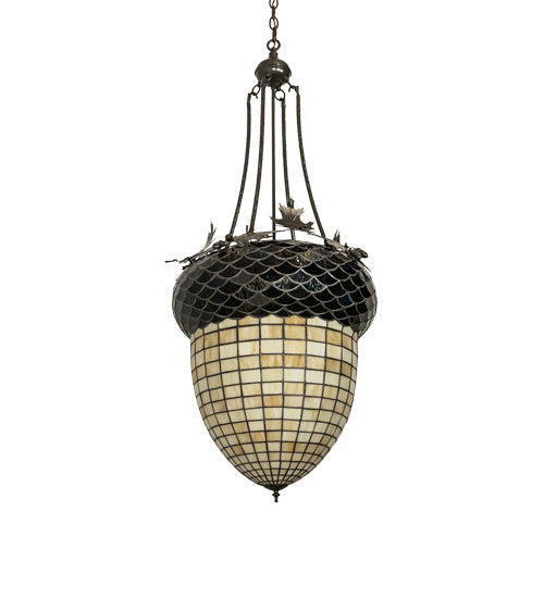 Meyda Tiffany 220216 Three Light Pendant, Timeless Bronze