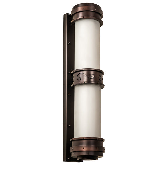 Meyda Tiffany 221006 Two Light Wall Sconce, Dark Bronze
