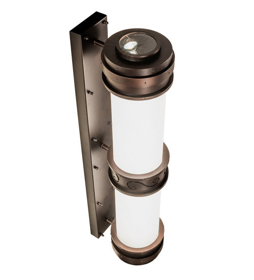 Meyda Tiffany 221006 Two Light Wall Sconce, Dark Bronze