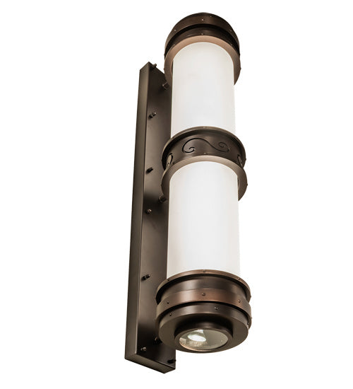 Meyda Tiffany 221006 Two Light Wall Sconce, Dark Bronze