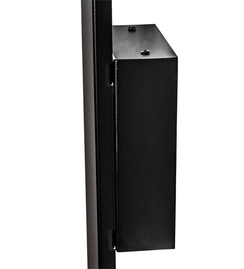 Meyda Tiffany 221286 LED Wall Sconce, Flat Black