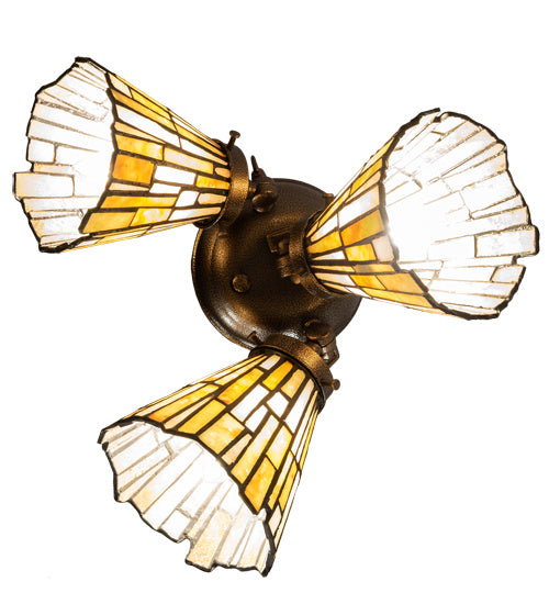 Meyda Tiffany 223048 Three Light Flushmount