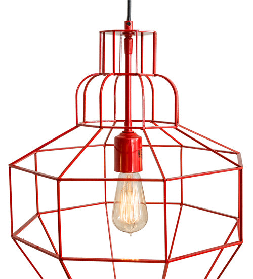 Meyda Tiffany 213578 Eight Light Pendant, Red Ruby