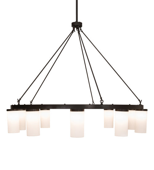 Meyda Tiffany 218453 Ten Light Chandelier, Bronze