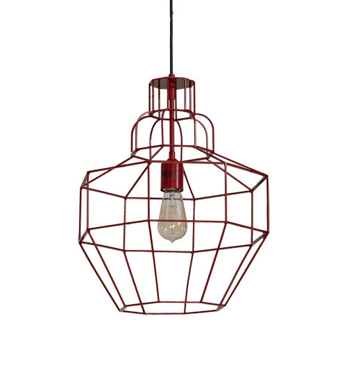 Meyda Tiffany 223345 One Light Pendant, Red Ruby