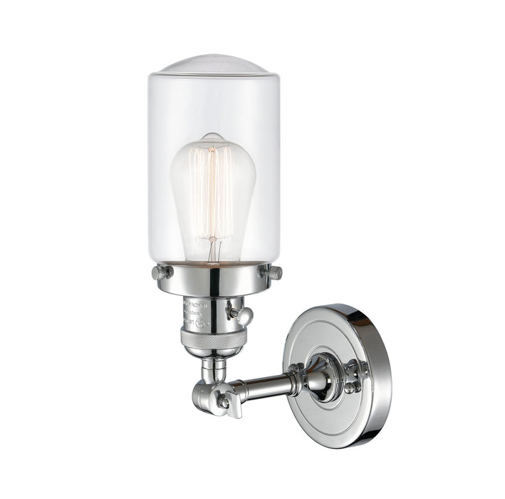 Innovations 203SW-PC-G312 One Light Wall Sconce, Polished Chrome