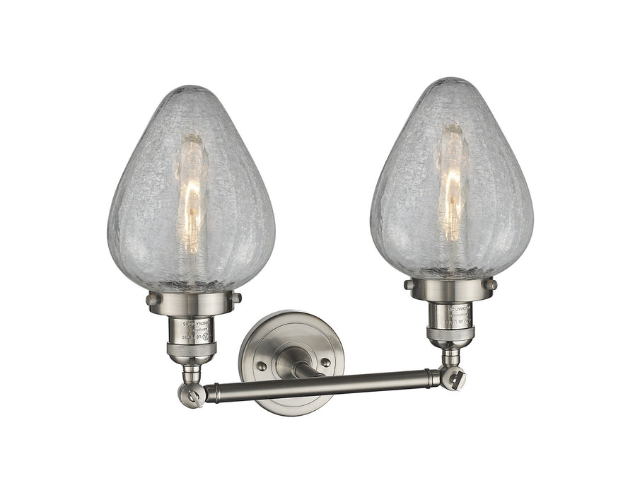 Innovations 208-SN-G165-LED LED Bath Vanity, Brushed Satin Nickel