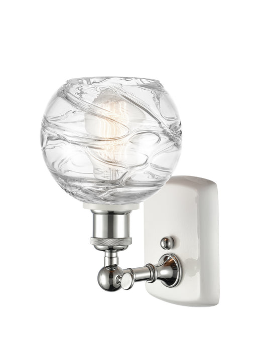 Innovations 516-1W-WPC-G1213-6-LED LED Wall Sconce, White Polished Chrome
