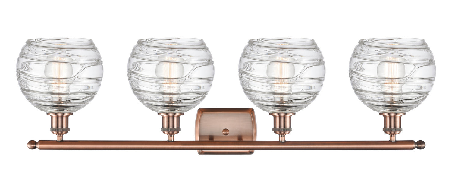 Innovations 516-4W-AC-G1213-8-LED LED Bath Vanity, Antique Copper