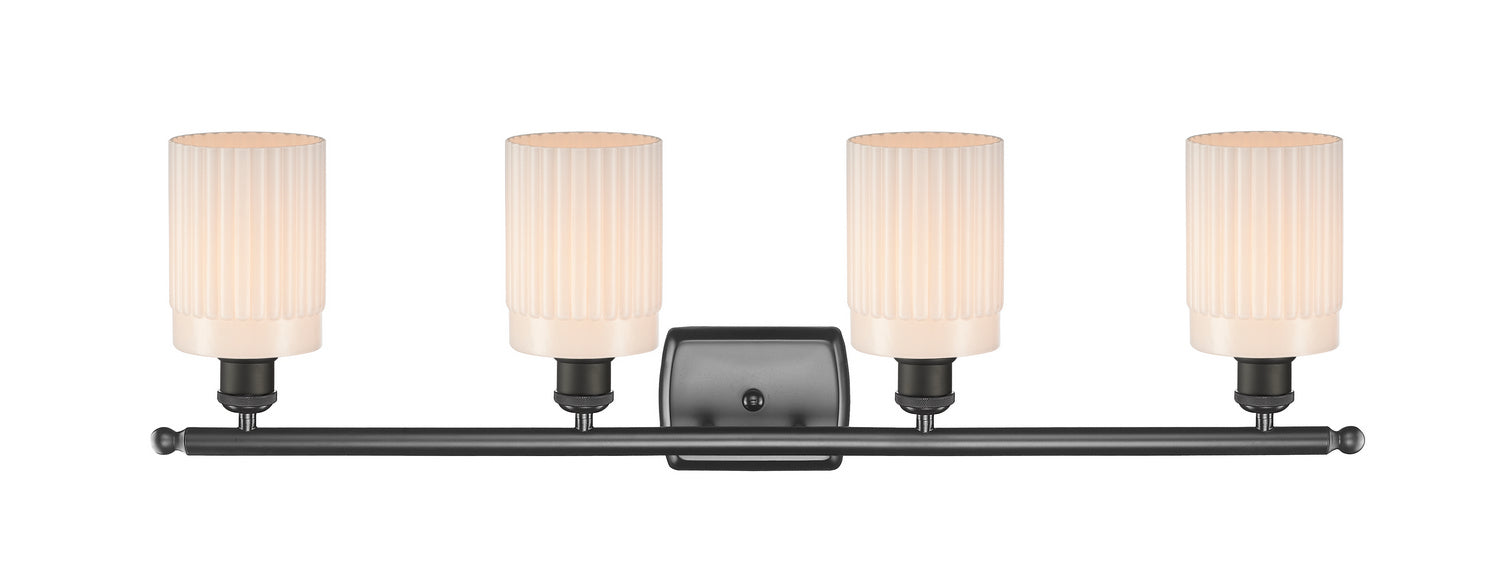 Innovations 516-4W-OB-G341-LED LED Bath Vanity, Oil Rubbed Bronze
