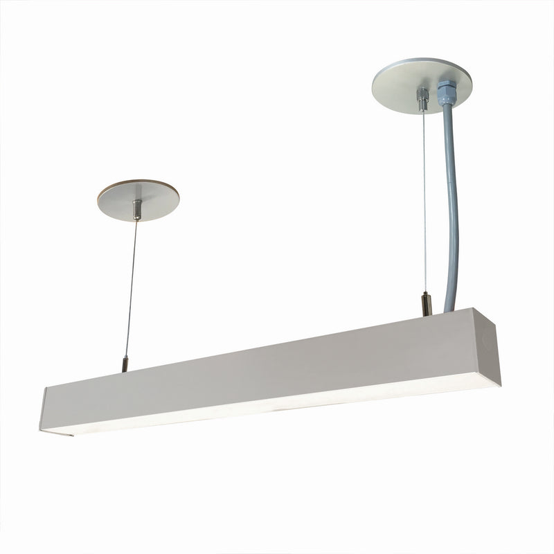 Nora Lighting NLIN-PCCA 8' Pendant & Power Mounting Kit For L-Line LED Linear, Aluminum