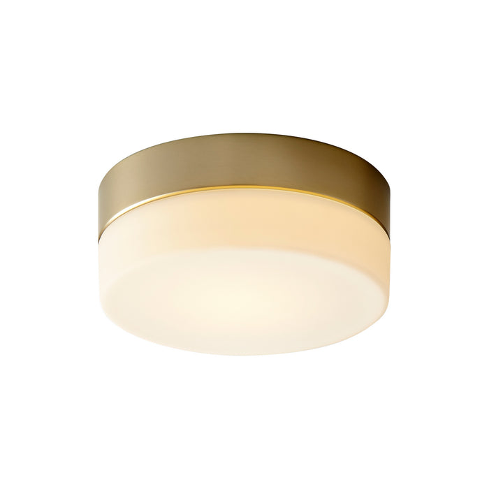 Oxygen 32-630-40 LED Ceiling Mount, Aged Brass