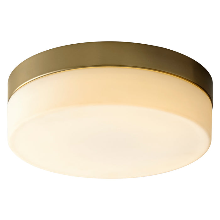 Oxygen 32-631-40 LED Ceiling Mount, Aged Brass