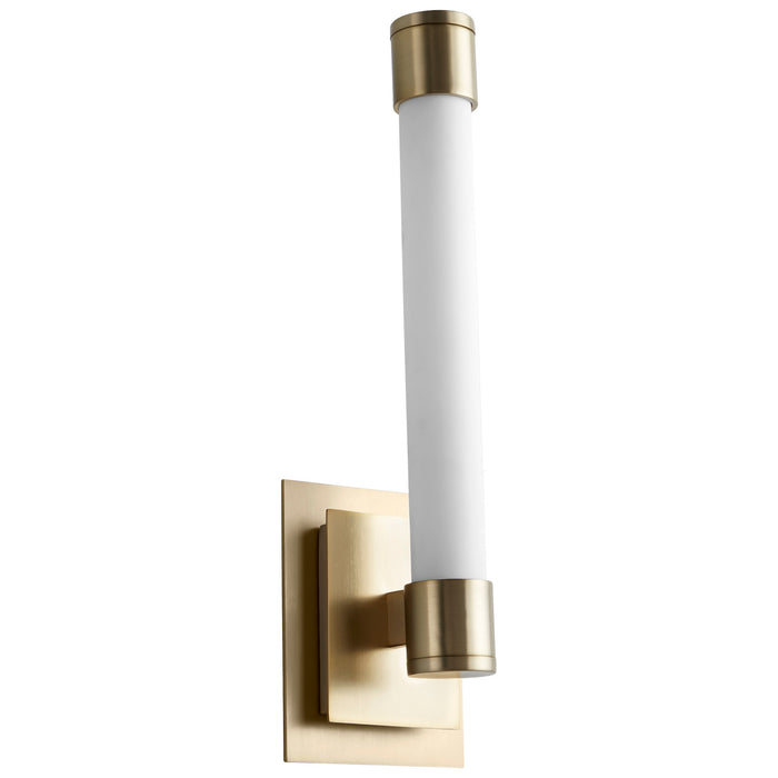 Oxygen 3-556-40 LED Wall Sconce, Aged Brass
