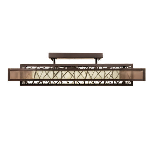 Meyda Tiffany 217644 LED Semi-Flushmount, Oil Rubbed Bronze