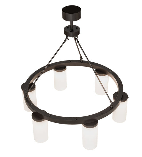 Meyda Tiffany 218501 Six Light Chandelier, Bronze
