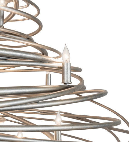 Meyda Tiffany 219352 36 Light Chandelier, Industrial Steel