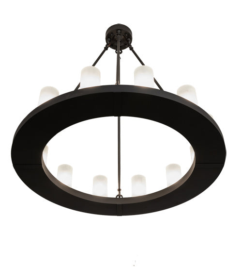 Meyda Tiffany 219660 12 Light Chandelier, Wrought Iron