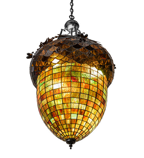 Meyda Tiffany 220846 Three Light Pendant, Textured Black