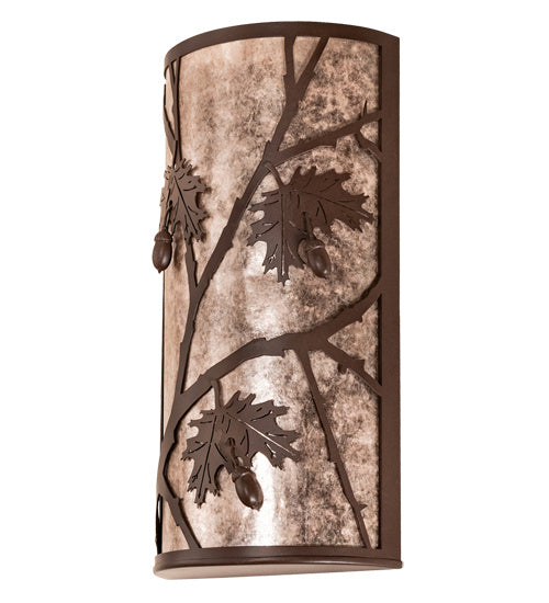 Meyda Tiffany 221124 Two Light Wall Sconce, Cafe Noir