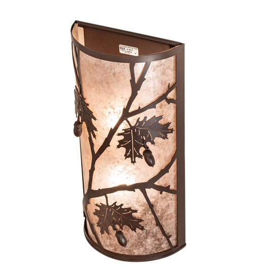 Meyda Tiffany 221124 Two Light Wall Sconce, Cafe Noir