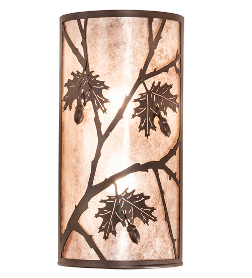 Meyda Tiffany 221124 Two Light Wall Sconce, Cafe Noir