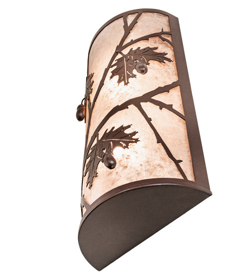 Meyda Tiffany 221124 Two Light Wall Sconce, Cafe Noir