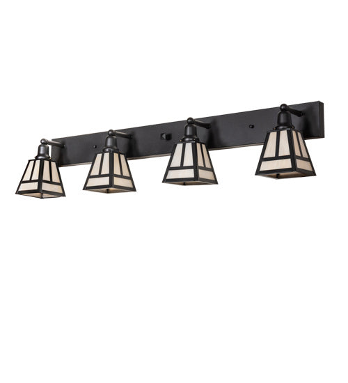 Meyda Tiffany 221340 Four Light Vanity, Old Wrought Iron