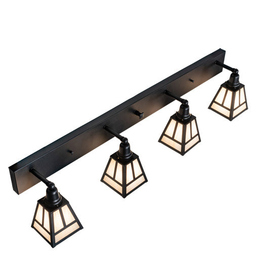Meyda Tiffany 221340 Four Light Vanity, Old Wrought Iron